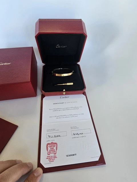 Cartier-Love-Bangle-18k-Yellow-Gold-Size-18-44 (1) - Copie