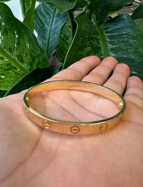 Cartier-Love-Bracelet-18K-Yellow-Gold-Size-16
