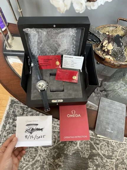 Omega Speedmaster CK2998 Édition Limitée « Blue Panda » – Coffret complet