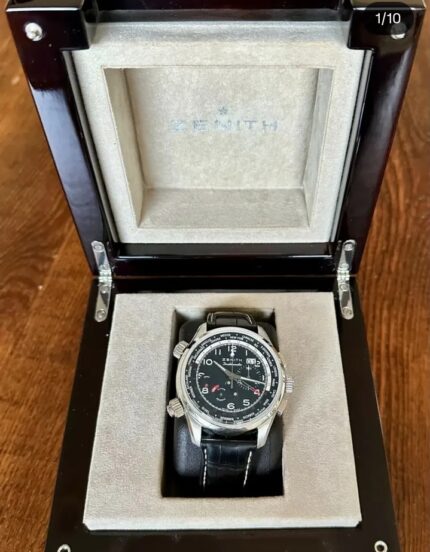 Zenith El Primero Doublematic 03.2400.4046 – Chronographe Automatique Révisé, État Neuf – 2014