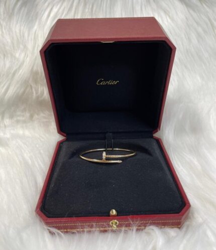 Cartier Juste Un Clou Diamant Or Rose Bracelet