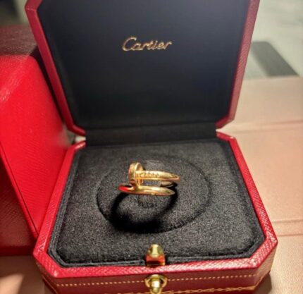 Cartier Juste Un Clou Bague en or rose 18 carats Taille 52 / US 6